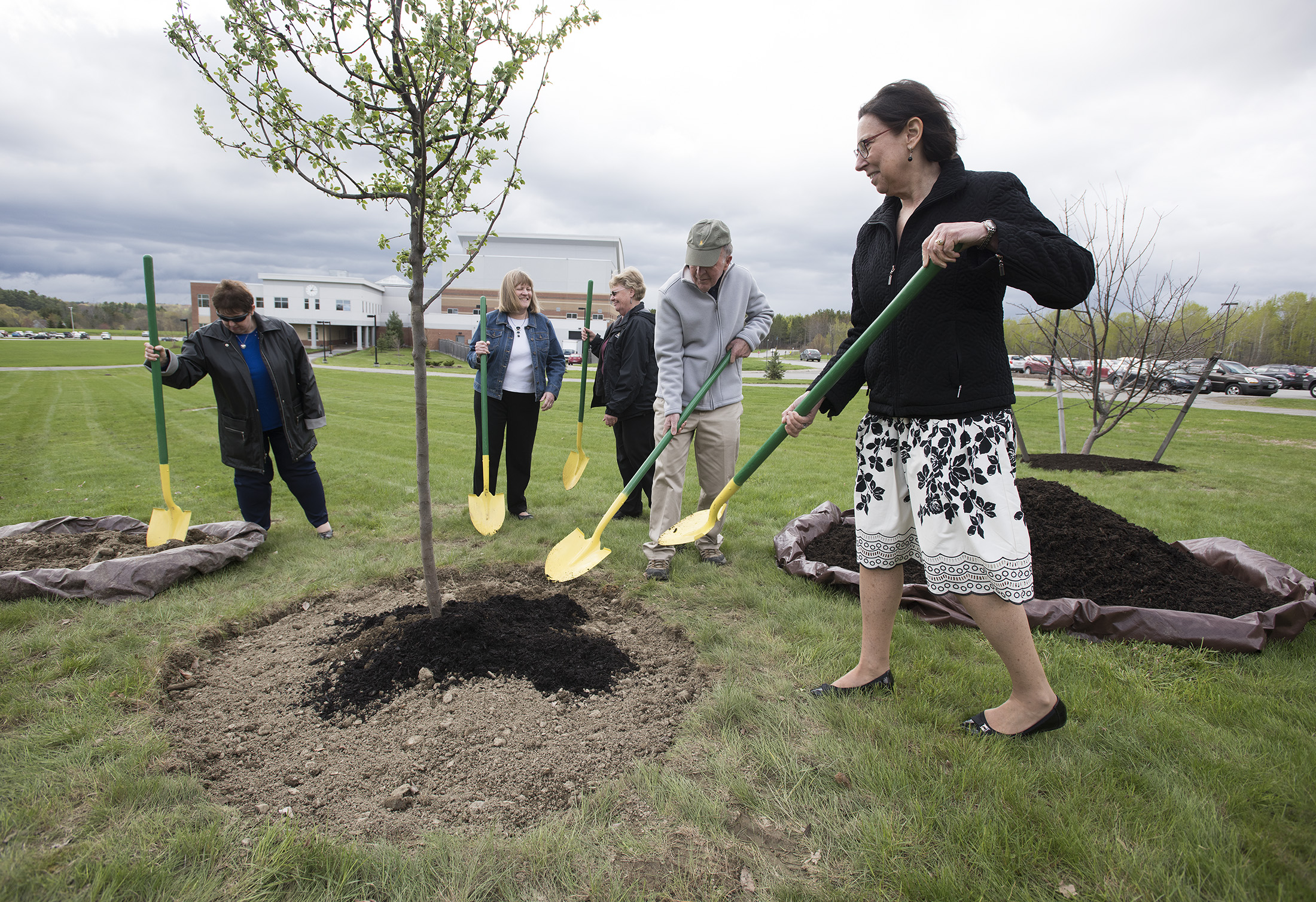 Husson University to Honor Retirees During Fifth Annual Tree Planting